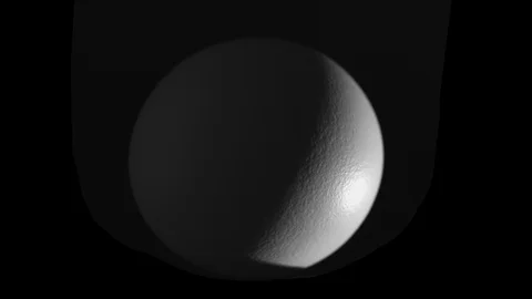 White egg rotates on black background Stock Footage 104745690