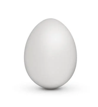 White Egg - XL Stock Illustration