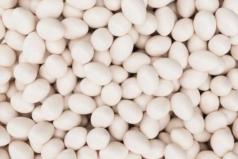 White eggs. Background of eggs. Concept happy easter. Eggs as a symbol of the Illustrazione stock