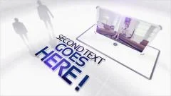White elegance video presentation Stock After Effects