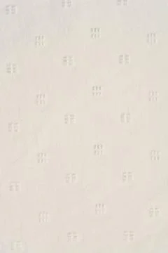 White embossed paper texture background with geometric patterns Stock Photos