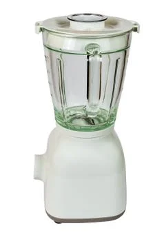 White empty blender Stock Photos