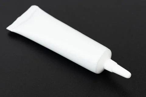 White empty bottle container Stock Photos