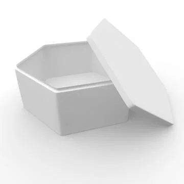 White empty box for different subjects Stock Illustration