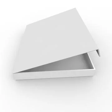 White empty box Stock Illustration
