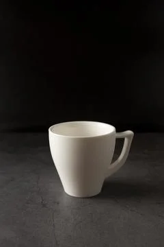 White empty coffee cup 写真素材