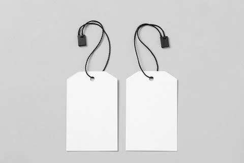 White empty labels arrangement white background 1. High quality and resolution Stock Photos