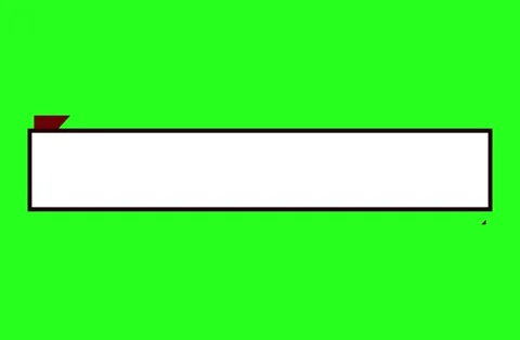 White Empty Lower Third Banner 스톡 동영상 332048134