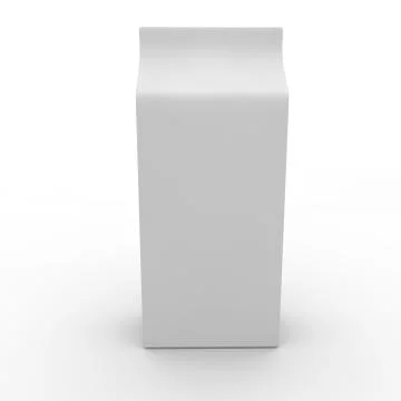 White empty package Stock Illustration