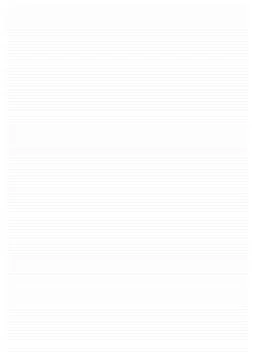 White empty paper with horizontal lined pattern. Clean notebook sheet backgro Stock Illustration