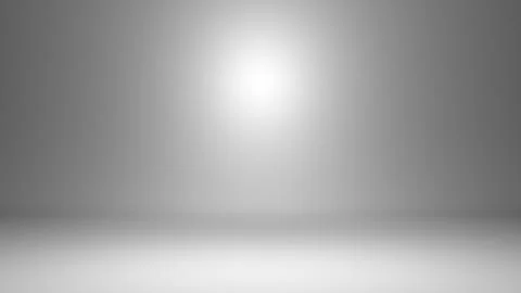 White empty photo studio of rectangular shape Stockillustratie