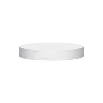 White empty podium for product display or awards. 3d platform. Empty podium Stock Illustration