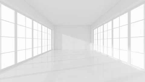 Empty White Room Stock Footage ~ Royalty Free Stock Videos | Pond5