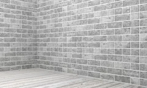 White empty room Stock Illustration