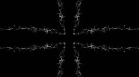 White energy flow in cross pattern - seamless background (FULL HD) Stock-Footage 62791432
