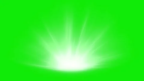White energy rays motion graphics with green screen background Stock Footage 338343032