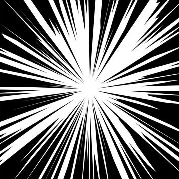 White Explode Flash, Cartoon Explosion, Star Burst Illustrazione stock