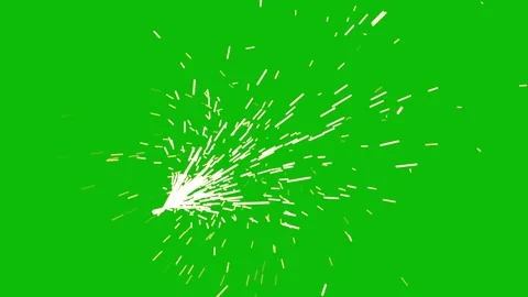 A white explosion on a green background Vídeos de archivo 331103522