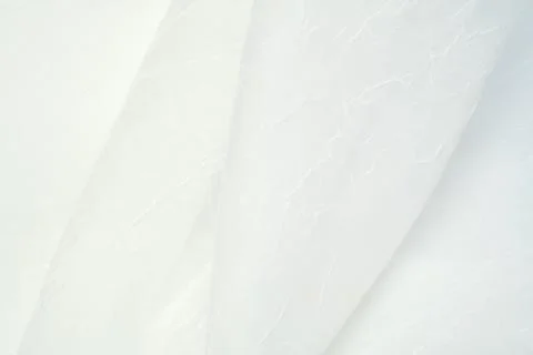 White fabric background copy space Stock Photos