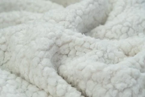 White fabric background copy space Stock Photos