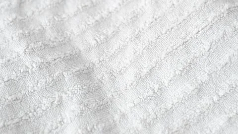White fabric background copy space Stock Photos
