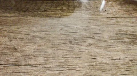 White fabric background with tiny brown lines. Close-up white cotton texture Foto stock