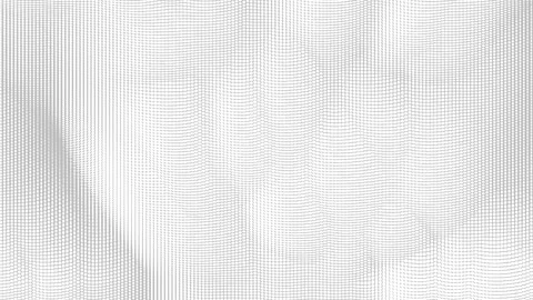 White fabric background wave. Motion background paper texture Stock Footage 317946003