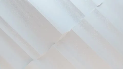 White fabric closeups with geometric patterns showcase design and versatility Stock Footage 277102065