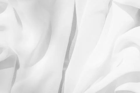 White fabric texture background Stock Photos