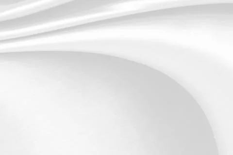 White fabric texture background ,wavy fabric Stock Photos