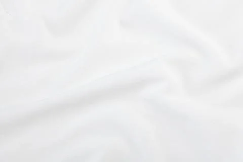 White fabric texture, Cloth pattern background Stock Photos