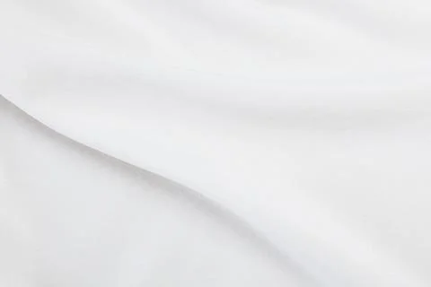 White fabric texture, Cloth pattern background Stock Photos