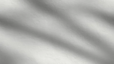 White Fabric Waving Softly in Wind – Smooth Cloth Texture Background Stock-Footage 332709420