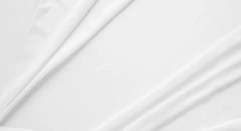 White Fabrick Cloth Background Gradient Color Pattern Silk Luxury Cotton 库存照片