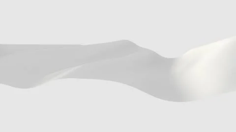 White fabrics floating in the air Stock Illustration