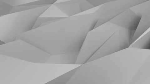 White Facets Stock Illustration