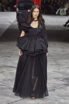  Off-White Fall Winter 2020 at Paris Fashion Week Off-White Fall Winter 20... Stock Photos