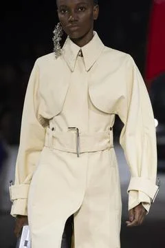  Off-White Fall Winter 2020 at Paris Fashion Week Off-White Fall Winter 20... Stock Photos