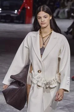  Off-White Fall Winter 2020 at Paris Fashion Week Off-White Fall Winter 20... Stock Photos