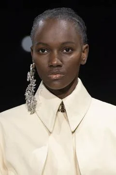  Off-White Fall Winter 2020 at Paris Fashion Week Off-White Fall Winter 20... 스톡 사진