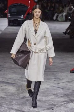  Off-White Fall Winter 2020 at Paris Fashion Week Off-White Fall Winter 20... Stock Photos