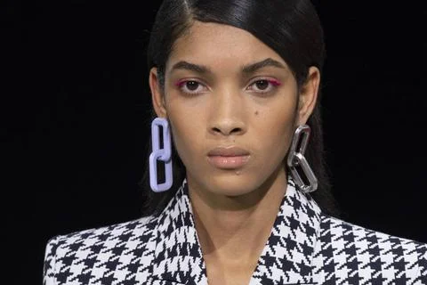  Off-White Fall Winter 2020 at Paris Fashion Week Off-White Fall Winter 20... Stock Photos
