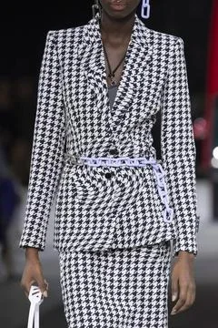  Off-White Fall Winter 2020 at Paris Fashion Week Off-White Fall Winter 20... Stock Photos