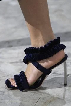  Off-White Fall Winter 2020 at Paris Fashion Week Off-White Fall Winter 20... Stock Photos