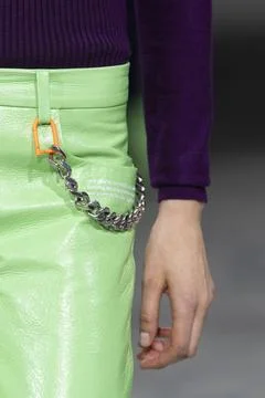  Off-White Fall Winter 2020 at Paris Fashion Week Off-White Fall Winter 20... Stock Photos