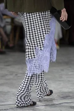  Off-White Fall Winter 2020 at Paris Fashion Week Off-White Fall Winter 20... Stock Photos