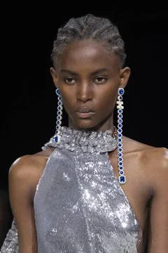  Off-White Fall Winter 2020 at Paris Fashion Week Off-White Fall Winter 20... Stock Photos