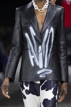  Off-White Fall Winter 2020 at Paris Fashion Week Off-White Fall Winter 20... Foto stock