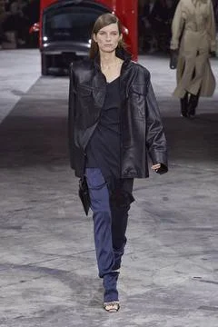  Off-White Fall Winter 2020 at Paris Fashion Week Off-White Fall Winter 20... Stock Photos