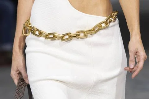  Off-White Fall Winter 2020 at Paris Fashion Week Off-White Fall Winter 20... Stock Photos